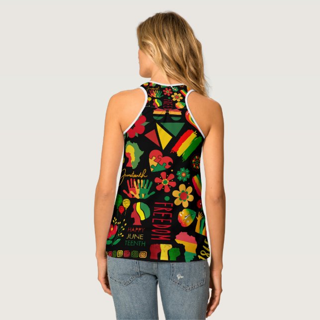 Juneteenth  tank top (Back Full)