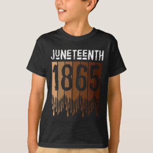 Juneteenth Tee Shirt June 19th 1865 Freedom Day Me