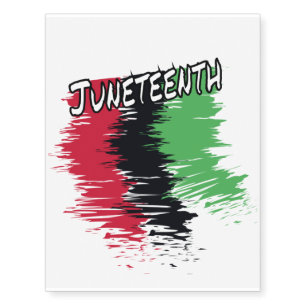 Juneteenth Temporary Tattoos