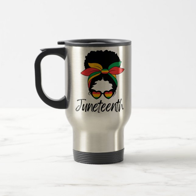 Juneteenth Travel Mug (Left)