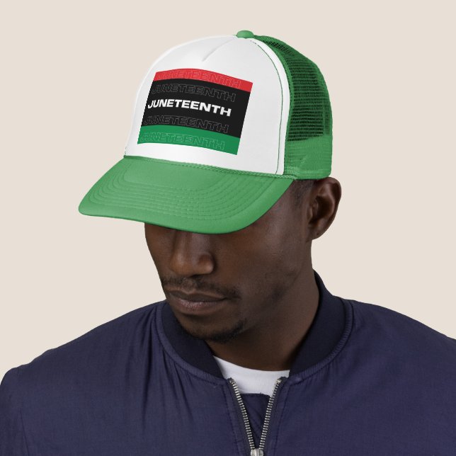 Juneteenth Trucker Hat (In Situ)