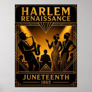 Juneteenth Vintage Collection Harlem Poster