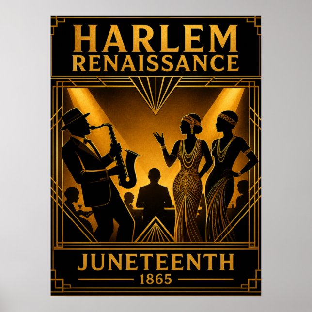 Juneteenth Vintage Collection Harlem Poster (Front)