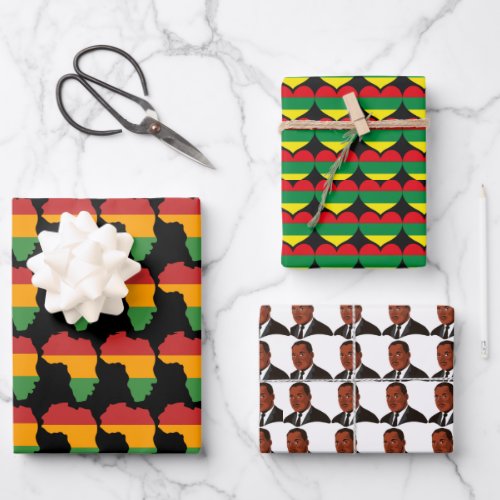 Juneteenth Wrapping Paper Sheets