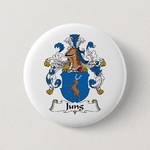 Jung Family Crest Button