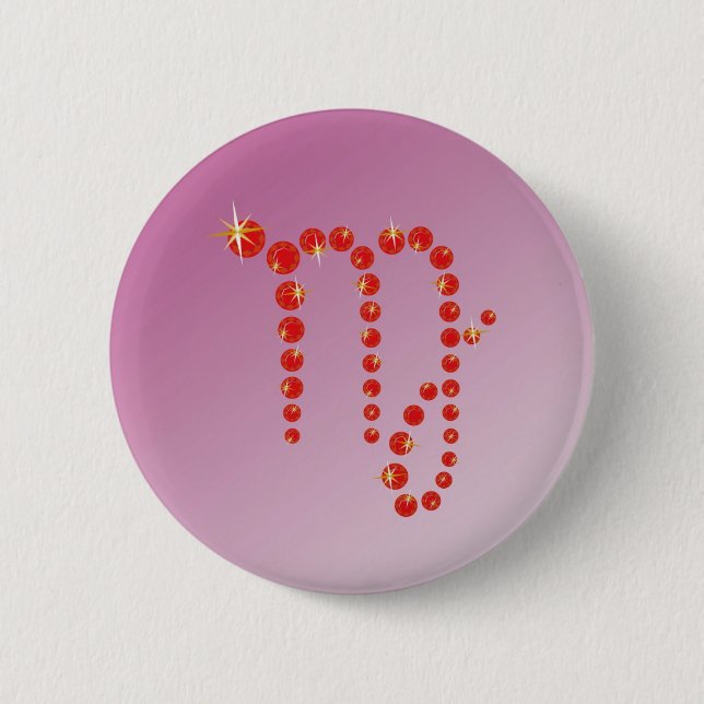 Jungfrau 23. August bis 23. September Buttons (Front)