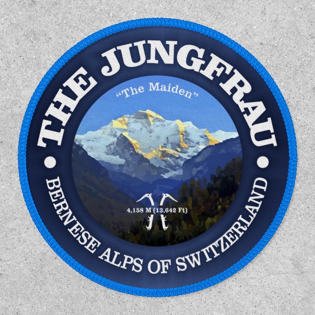 Jungfrau  patch (Front)