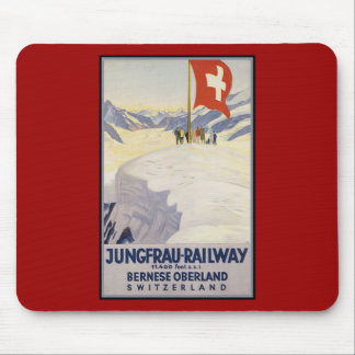 Jungfrau-Railway Bernese oberland Mouse Pad