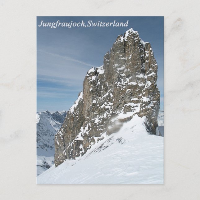Jungfraujoch,Switzerland Postcard (Front)