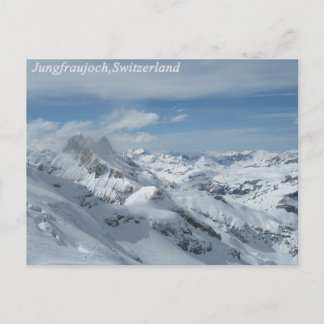 Jungfraujoch,Switzerland Postcard