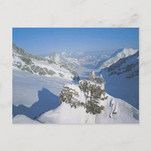 Jungfraujoch the top of Europe Postcard