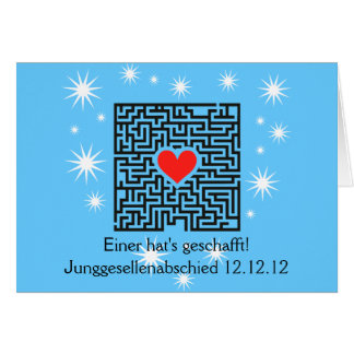 Junggesellenabschied Zubehört Cards