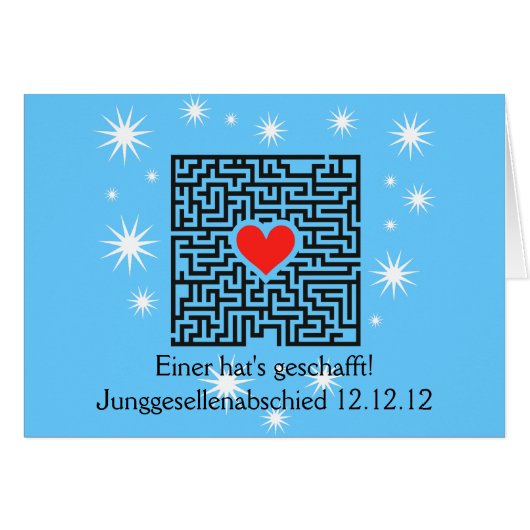 Junggesellenabschied Zubehört Cards (Front Horizontal)