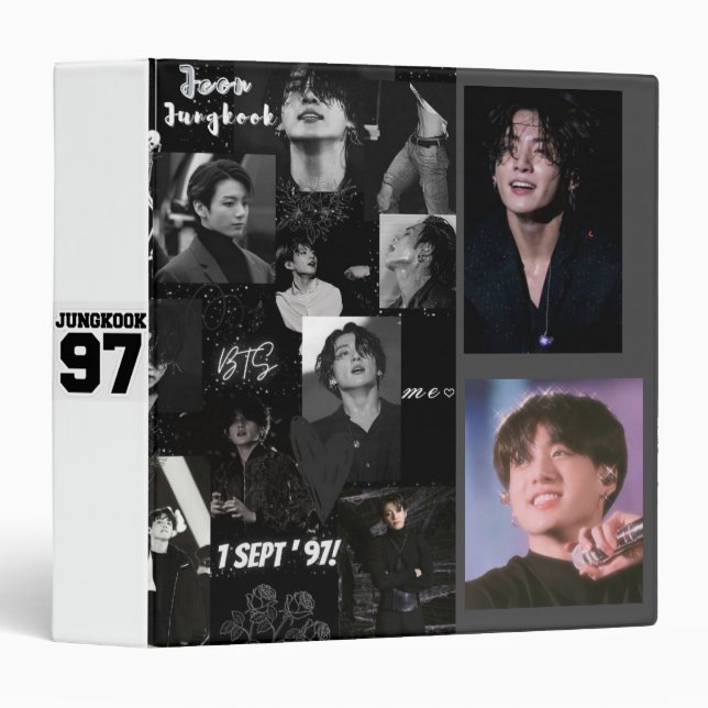 Jungkook binder (Front/Spine)
