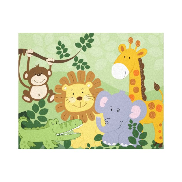 jungle nursery art