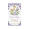Jungle Animal Safari Purple Floral Diaper Raffle 
