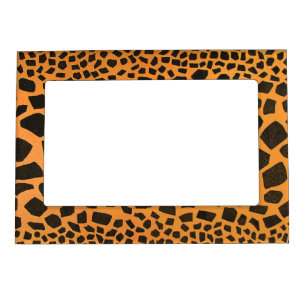 Jungle Animal Tiger Print Big Cat Magnetic Photo Frame