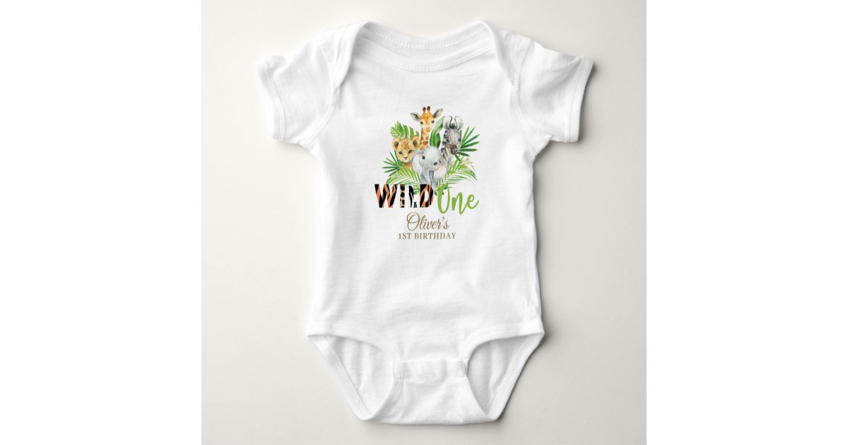 wild one boy birthday outfit