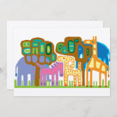 Jungle animals (Front/Back)