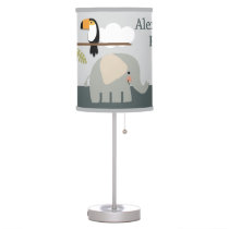 Jungle Animals Baby Nursery Lamp