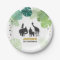 Jungle animals birthday Paper Plates Safari Zoo