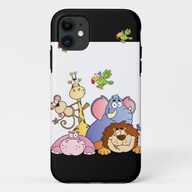 Jungle Animals Case-Mate iPhone Case (Back)