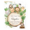 Jungle Animals Greenery Baby Shower Welcome Sign
