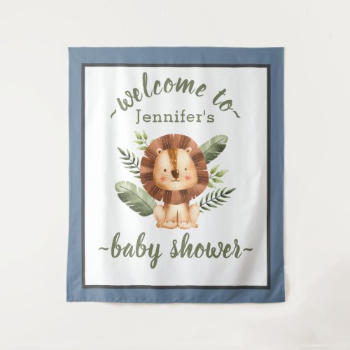 Jungle Animals Greenery Neutral Baby Shower