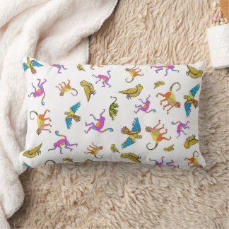Jungle Animals Lumbar Pillow