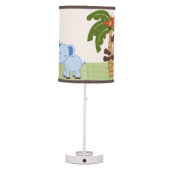Jungle Animals Nursery Lamp (Back)