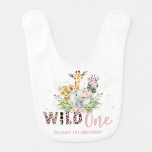 1st birthday bib sales girl