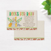 Jungle Animals Safari Baby Shower Book Request (Desk)
