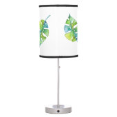 Jungle Animals Safari Cute Nursery Baby Boy Table Lamp (Back)