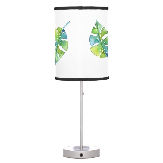 Jungle Animals Safari Cute Nursery Baby Boy Table Lamp (Back)