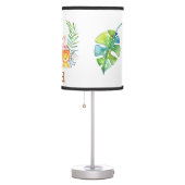 Jungle Animals Safari Cute Nursery Baby Boy Table Lamp (Right)