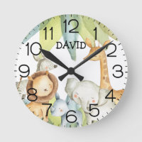 Jungle Animals Safari Personalized Nursery