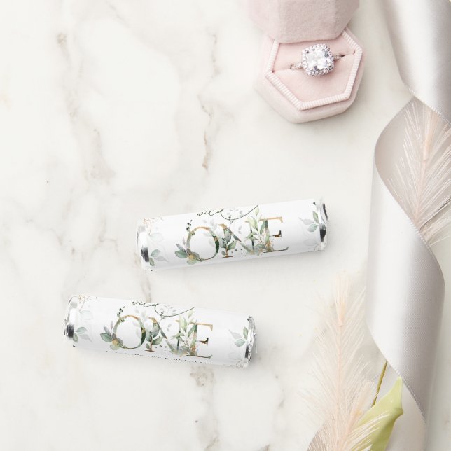 Jungle Animals, Safari, Wild One, First Birthday Breath Savers® Mints (Wedding)