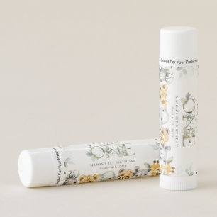 Jungle Animals, Safari, Wild One, First Birthday Lip Balm