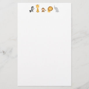 Jungle Babies Stationery