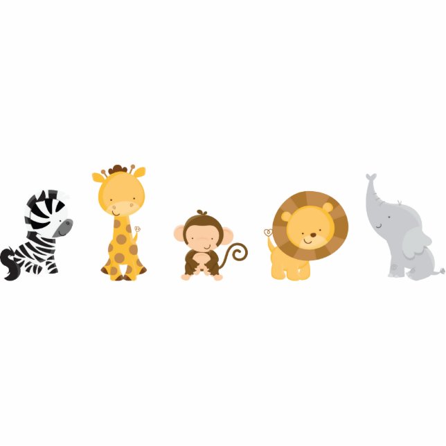 Jungle Babies Statuette (Front)