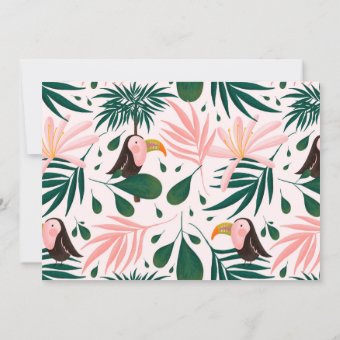 Jungle Baby Gender Reveal Party Invitation | Zazzle