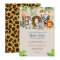Jungle Baby Shower Invitation - Boy Baby Shower