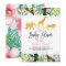 Jungle Baby Shower Invitation Tropical Baby Shower