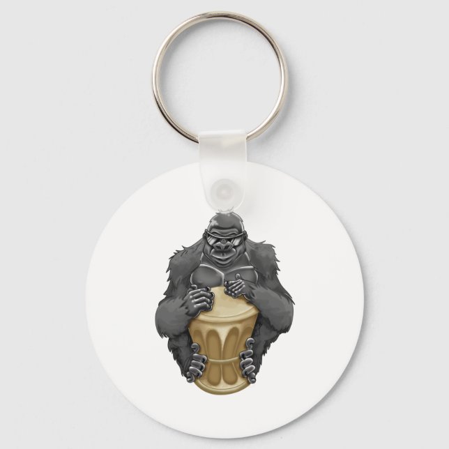 Jungle Beat Keychain (Front)