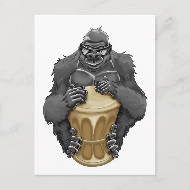 Jungle Beat Postcard (Front)