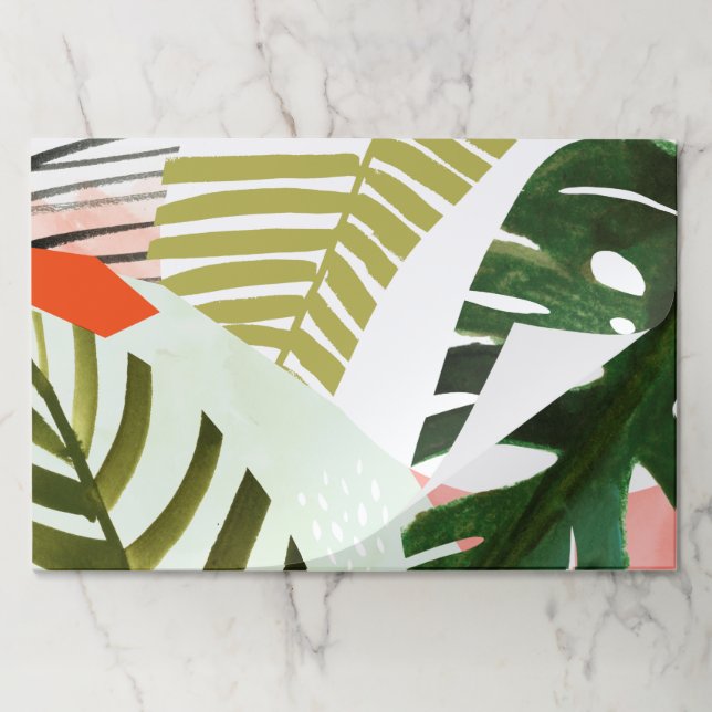 Jungle Beat Tropical Greenery Paper Pad (Folded)