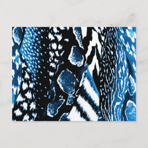 Jungle Blue Postcard