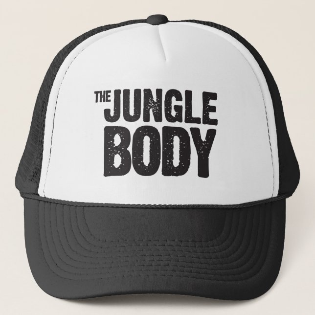 Jungle Body Trucker Hat (Front)