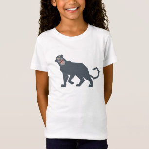 Jungle Book Bagheera black panther drawing Disney T-Shirt