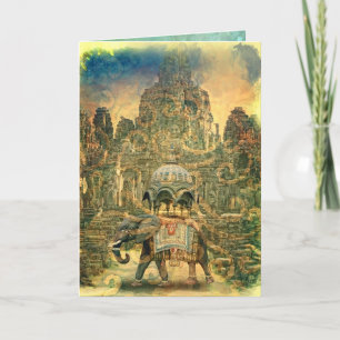 Jungle Book Elephant Greeting Card